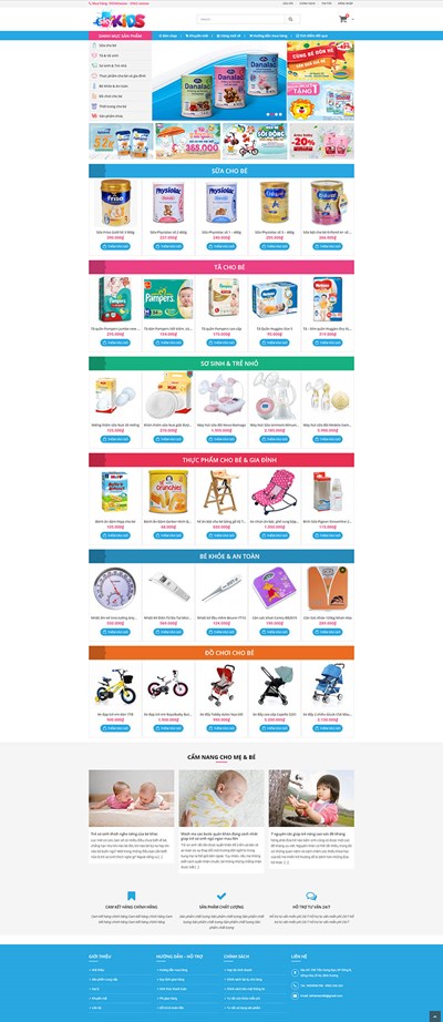 Website bán hàng BH07