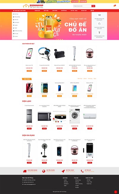 Website bán hàng BH09