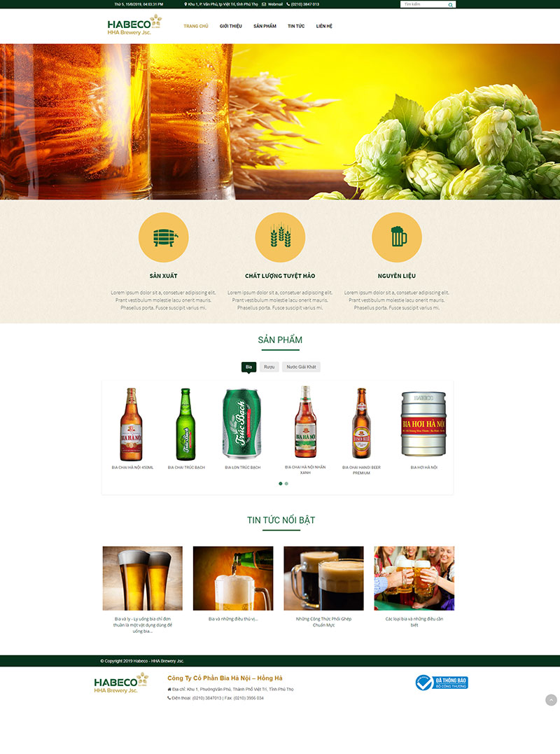 Website doanh nghiệp DN05